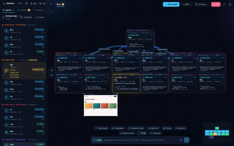 The board in the Ember theme